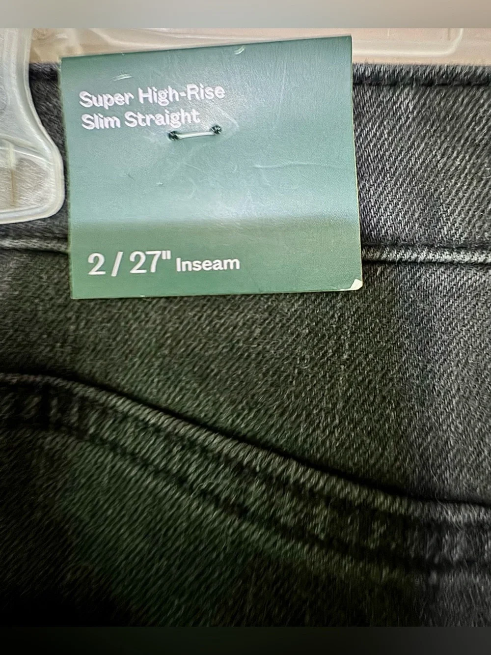 Wild Fable Super High Rise Slim Straight Size 2 -27” NWT